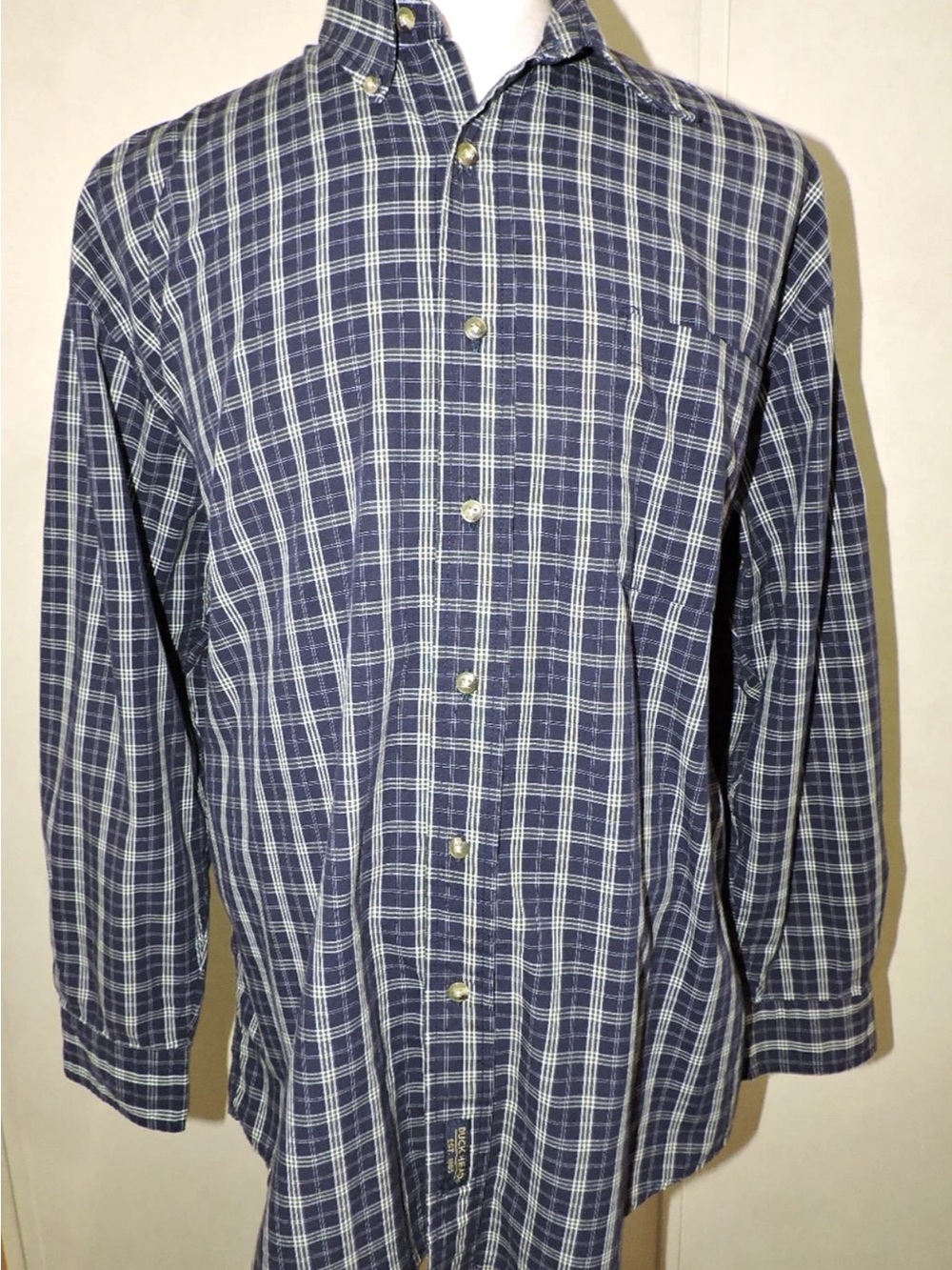 Duck Head Plaid Shirt Size Large Duck Head Apparel